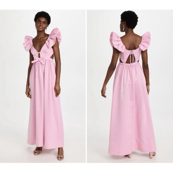 For Love And Lemons Pink Maxi Dress - Picture 2 of 11